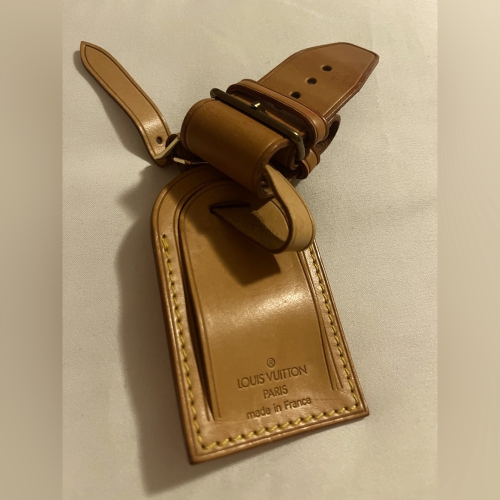 Louis Vuitton luggage tag